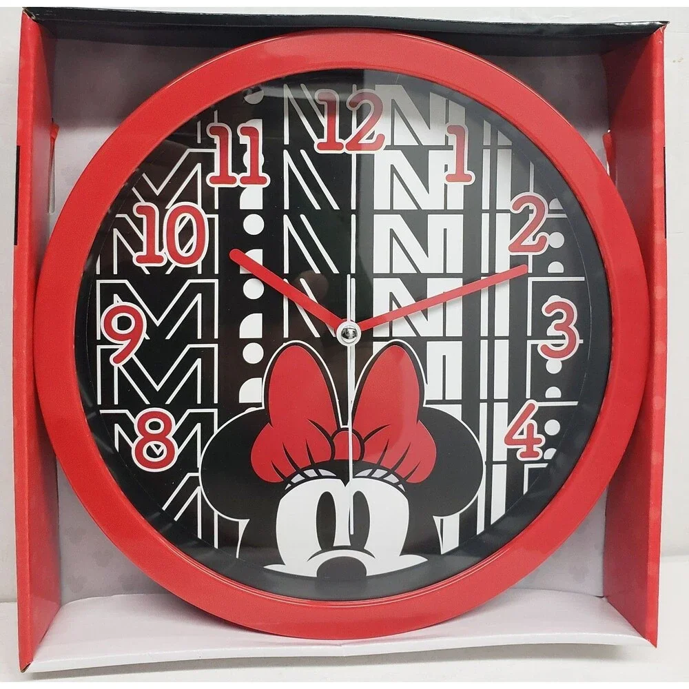 Round Plastic Decorative Wall Clock, 10